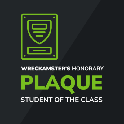 Student of the Class Plaque
