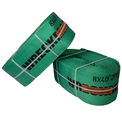 8-x-40-Straps-2 Ultra Heavy Duty 8 x 40' 2 Ply Uprighting Strap