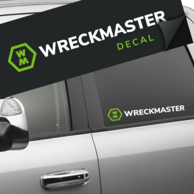 New WreckMaster Decals in White