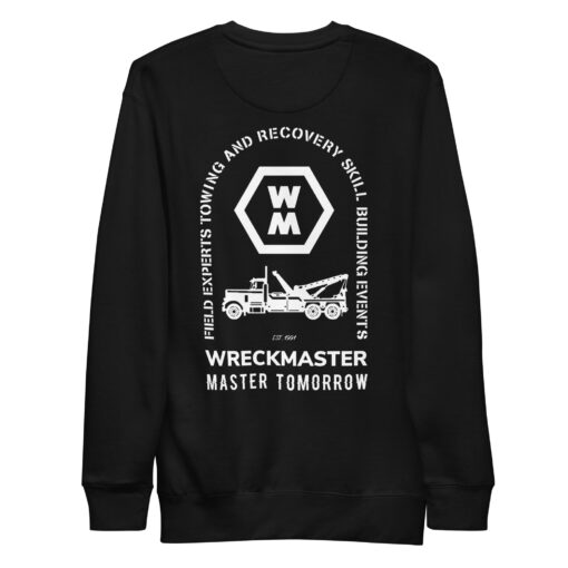 unisex-premium-sweatshirt-black-back-68505b3d72651.jpg Towing and Recovery Pullover